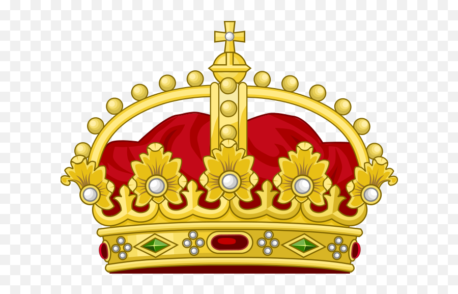 Heraldic Royal Crown Of The King - Symbol Of Constitutional Monarchy Emoji,Kings Crown Emoji