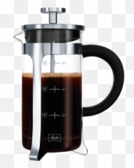 Melitta French Press Coffee Maker - Cafetiere A Piston Emoji,Yogurt Cup Emoji