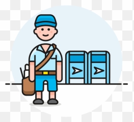 Mailbox Clipart Mail Truck Mailbox - Clip Art Emoji,Fire Mailbox Emoji