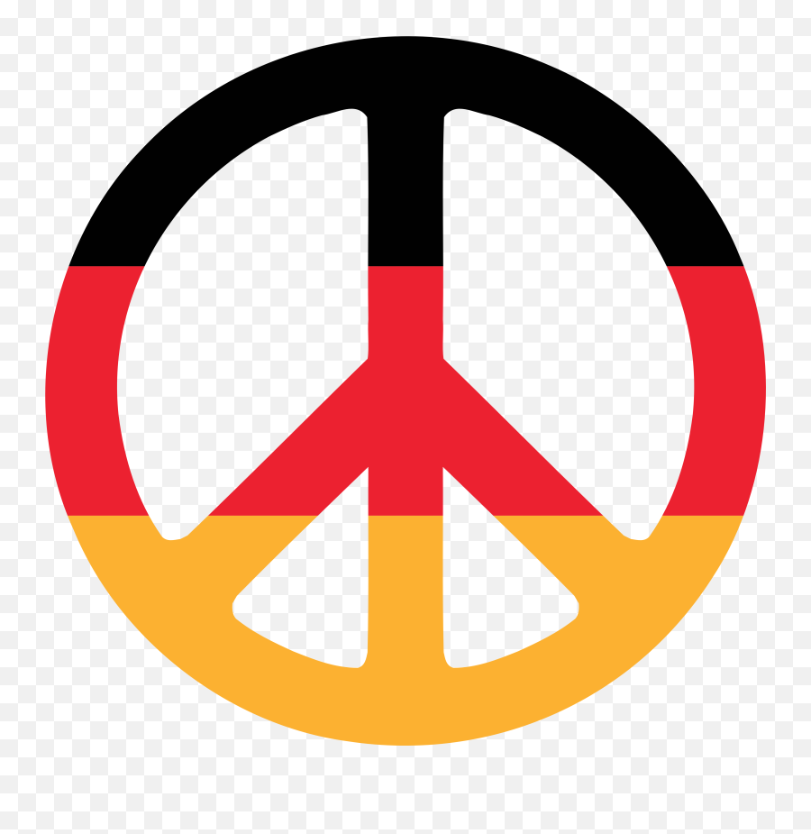 Germany Peace Symbol Flag 3 Scallywag - Peace Sign German Flag Emoji,Facebook Emoticons Peace Sign