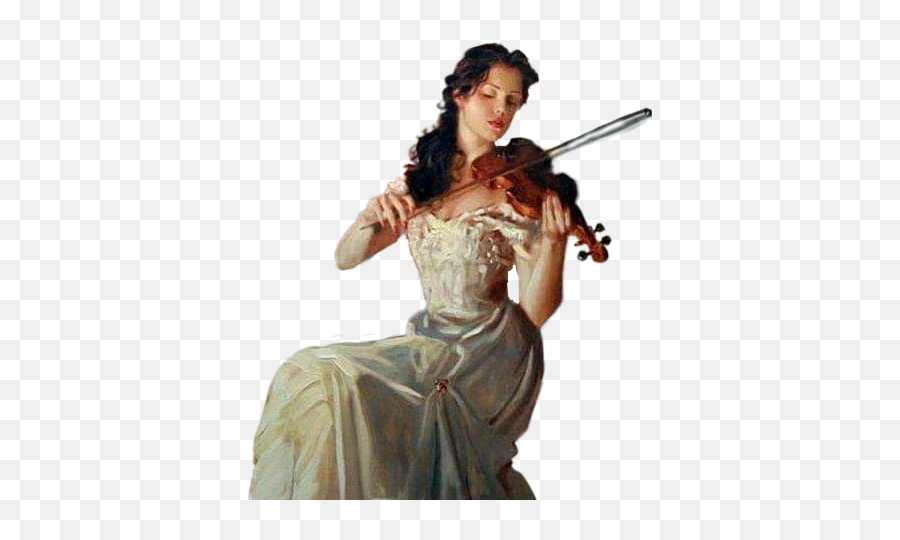 Violinist - Painting Emoji,Violin Emoji