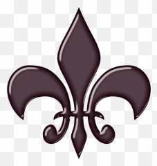 Fleur De Lis Stickers - Fleur De Lis Transparent Background Emoji,Fleur De Lis Emoji