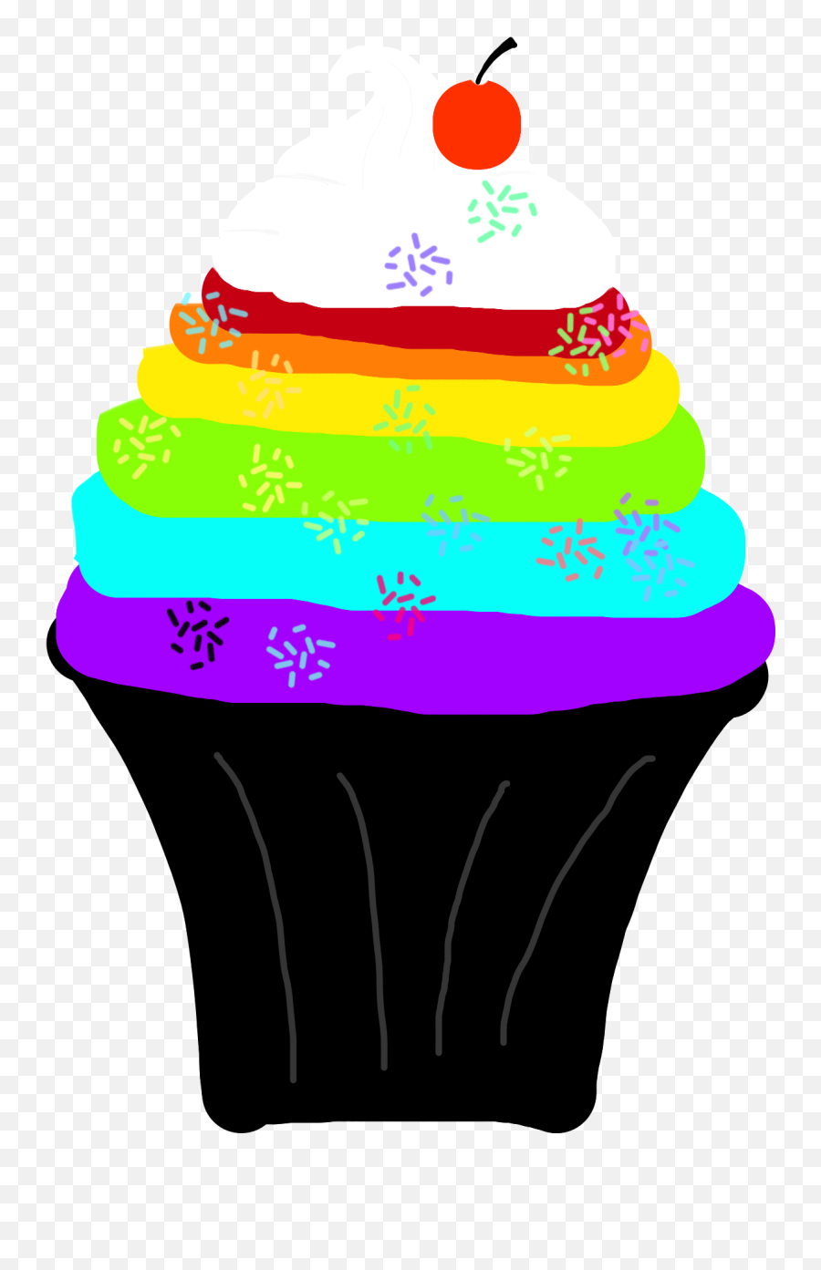 Birthday Cupcake Cake Freeto - Cupcake Emoji,Emoji Cupcake Cake