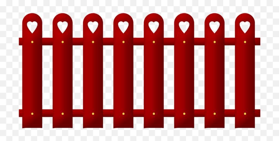 Freetoedit Red Picket Fence - Picket Fence Emoji,Fence Emoji