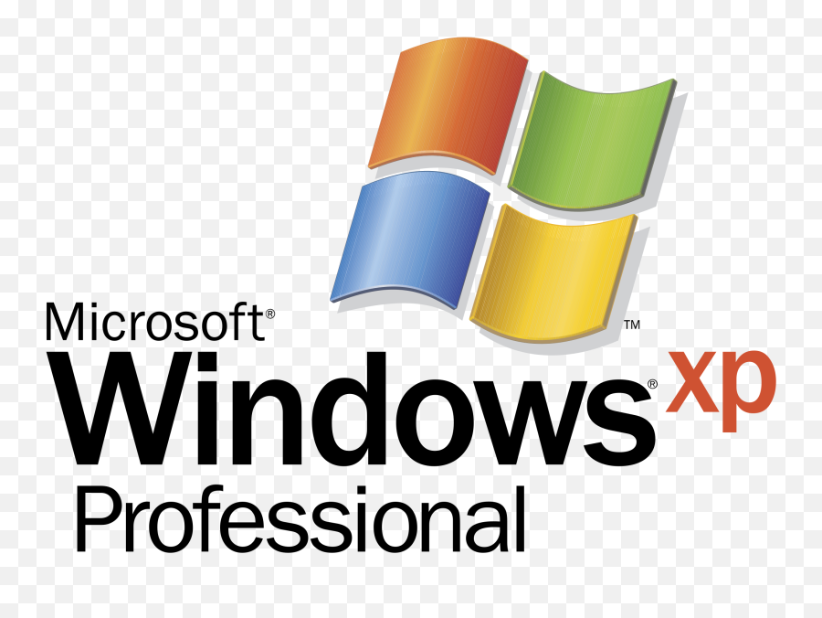 Transparent Windows Xp Logo Png - Windows Xp Professional Logo Emoji,Xp Emoji