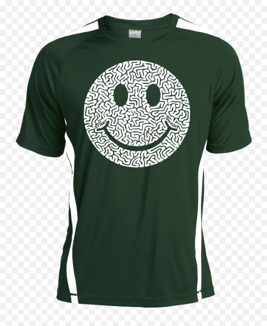 Smiley Face Maze T - Shirt Emoji,T Emoticon