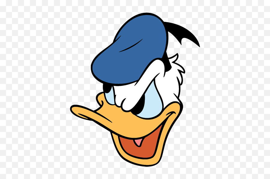 The Best Free Donald Clipart Images Download From 356 Free - Mad Donald Duck Head Emoji,Donald Duck Emoji