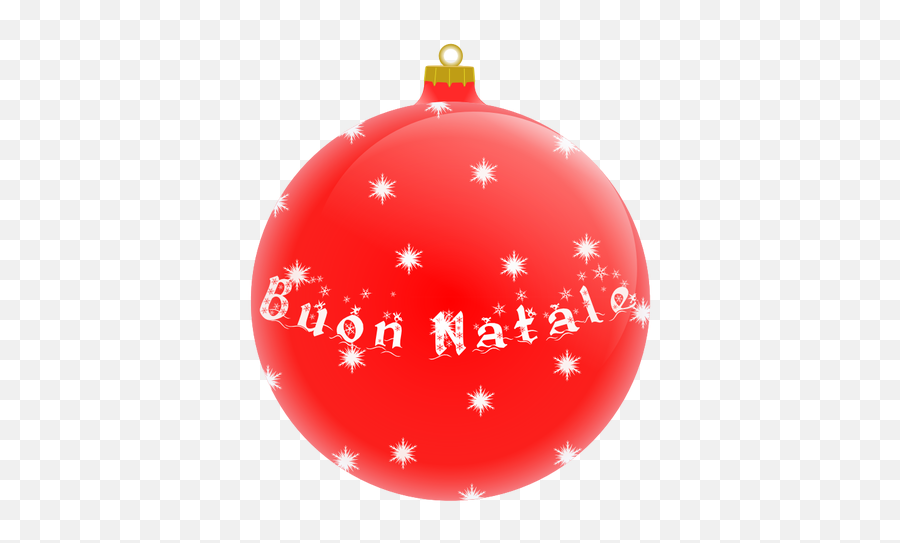 A Christmas Tree Ball Vector Illustration - Christmas Tree Decoration Clipart Emoji,Emoji Christmas Ornaments