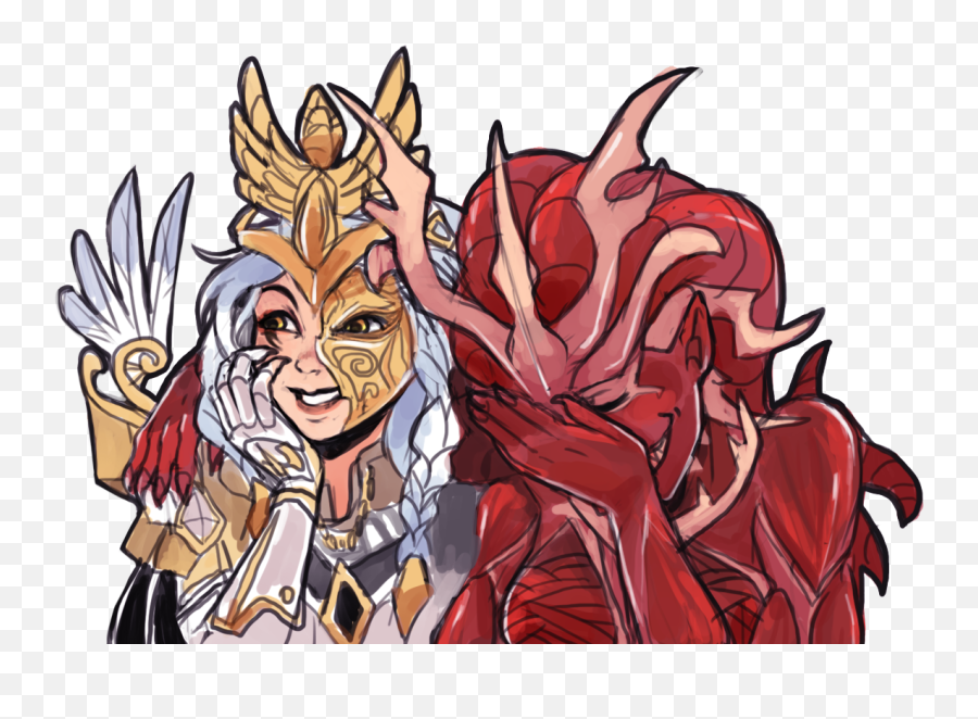 Download Hd View Samegoogleiqdbsaucenao Laughing Demons - Divinity Original Sin 2 Malady Fanart Emoji,Sin Emoji