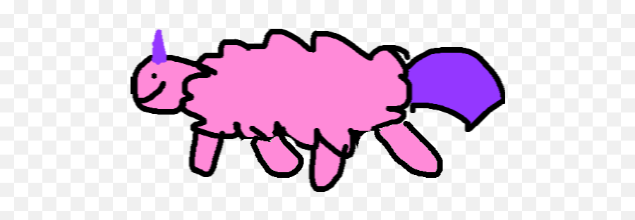 Pink Fluffy Unicorns Dancin On Rainbows 1 Tynker - Clip Art Emoji,Emoji Creater