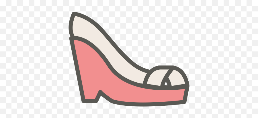 Wedge Icon Women Shoes Iconset Chanut Is Industries - Wedges Shoe Icon Png Emoji,Emoji High Heels