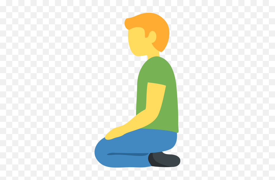 What Does - Kneeling Emoji,Praise Emoji