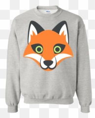 Fox Face Emoji Sweatshirt - Volvo 240 Christmas Sweater,Woke Thinking Emoji