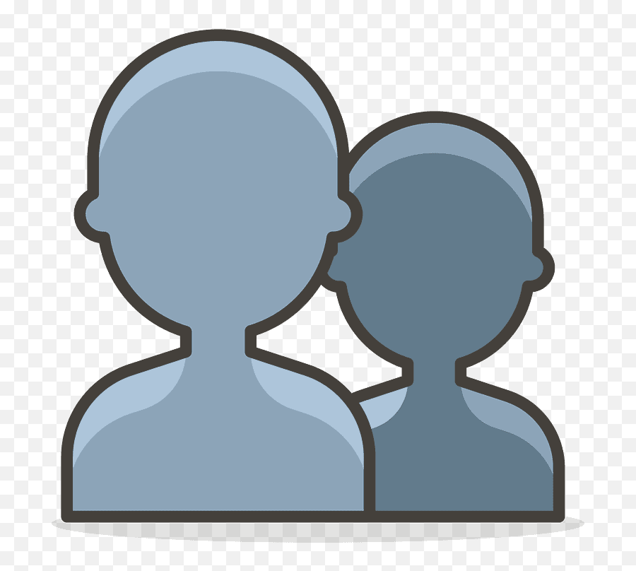 Busts In Silhouette Emoji Clipart Free Download Transparent - Clipart Silhouette Emoji Bust,Speaking Emoji