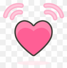 Beating heart emoji clipart Free download transparent PNG - Clip Art