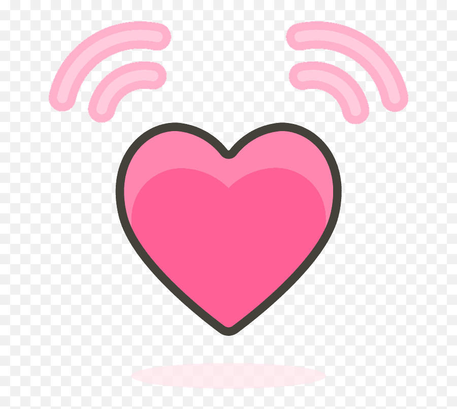 Beating Heart Emoji Clipart Free Download Transparent Png - Clip Art,Heartbroken Emoji