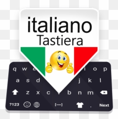 Italian Language Typing Keyboard - Happy Emoji