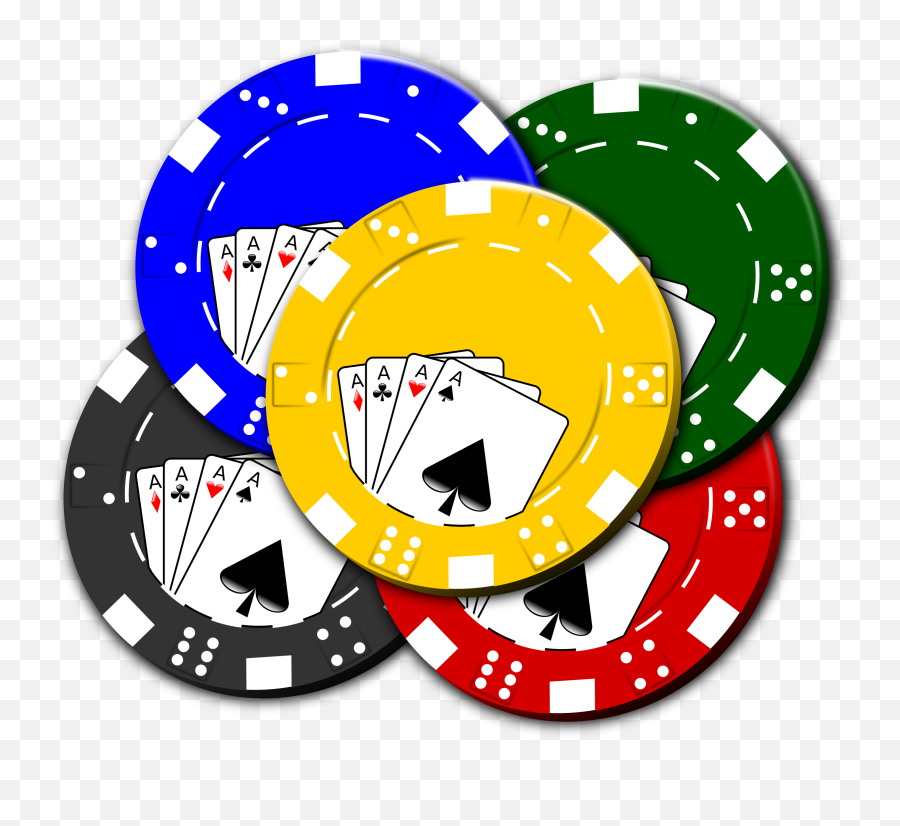 Poker Chips Vector Art Image - Transparent Background Casino Clip Art Emoji,Treasure Chest Emoji