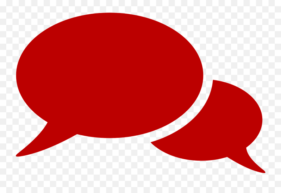 Chat Symbol Bubble Talk Speak - Clipart Conversation Speech Bubbles Emoji,Chat Emoticon