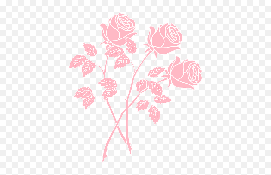 Roses Flowers Tumblr Follow Me In - Transparent Roses Aesthetic Pink Emoji,Twitter Rose Emoji