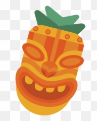 Guise Mask Face Flat - Illustration Emoji,Flag Fish Fries Emoji