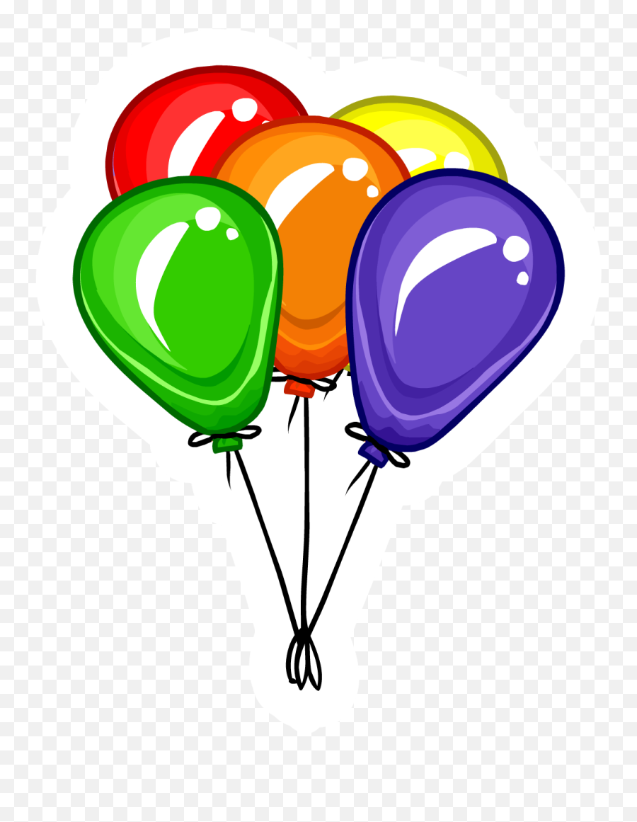 Clipart Png Balloon Transparent - Balloon Clipart Png Emoji,Heart Emoji Balloons