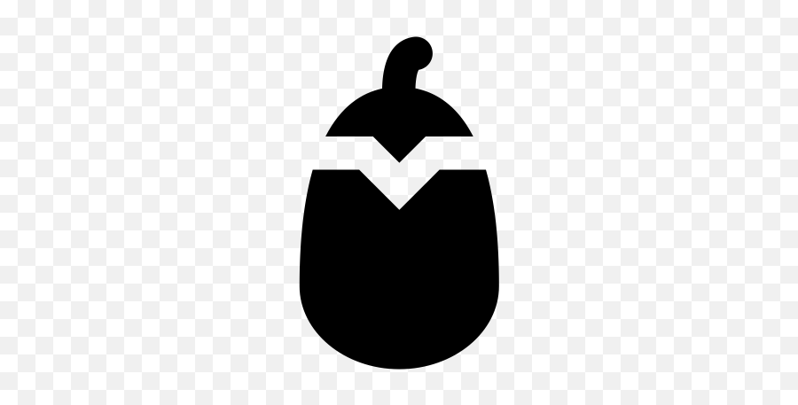 Eggplant Icon At Getdrawings - Silhouette Emoji,Eggplant Hand Emoji