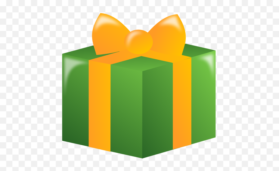 Green Gift Box - Clipart Wrapped Gift Emoji,Breast Cancer Awareness Emoji