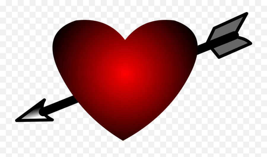 Free Valentines Day Heart Vectors - Love Heart And Arrow Emoji,Glitter Emoticon