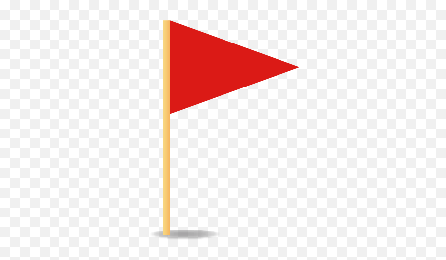 Triangular Flag On Post Emoji For Facebook Email Sms - Triangular Flaglet,Peru Flag Emoji