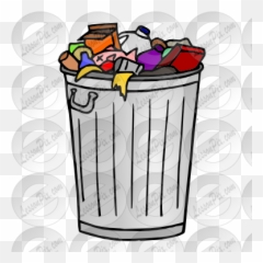 White In A Classroom Png Files - Clip Art Garbage Can Emoji,Trash Bin Emoji