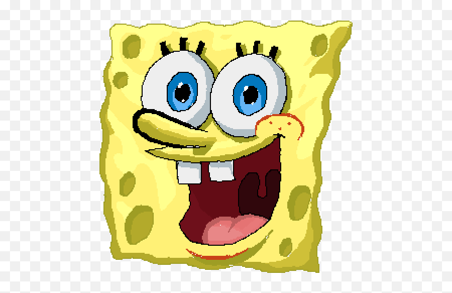 Pixilart - Cartoon Emoji,Spongebob Emoticon