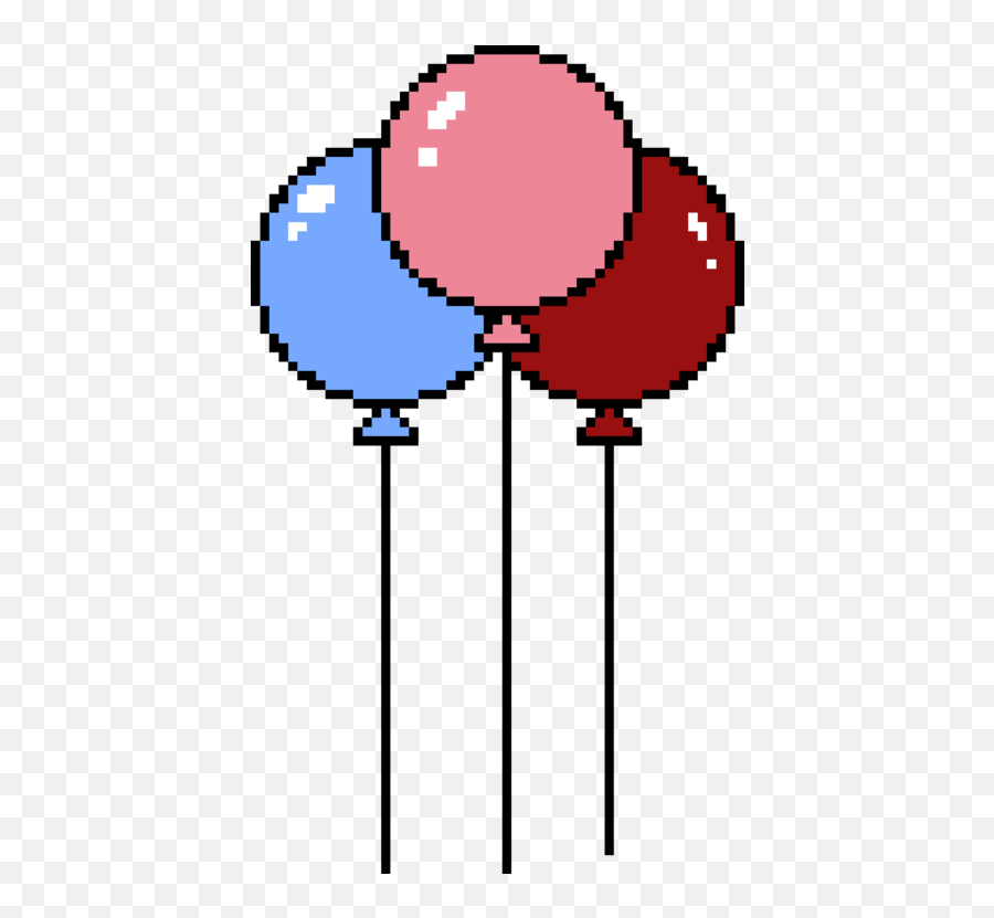 Pixel Art Birthday Speech Balloon - Balloons Pixel Emoji,Speech Balloon Emoji