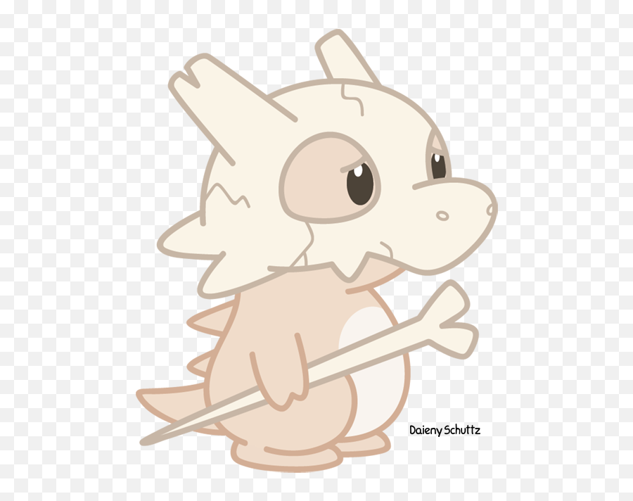 Art - Chibi Cubone Emoji,Sos Game Emoji