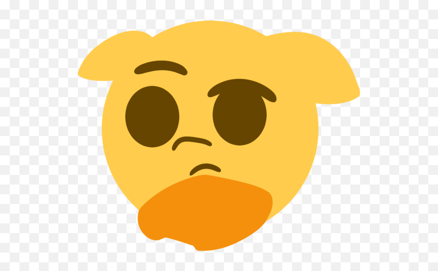 Wenni Emoji Floppy Ears Ponified Pony - Transparent Background Discord Emoji,Thinking Emoji Transparent