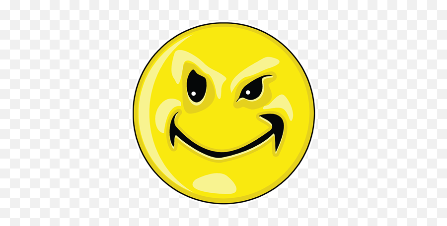 Download Smiley Face - Internet Symbol Emoji,Evil Smile Emoji