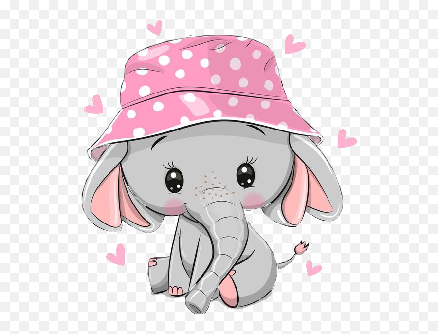 Elephant Elephants Babyelephant Cute Freetoedit - Cute Cartoon Elephant Emoji,Elephant Emoji