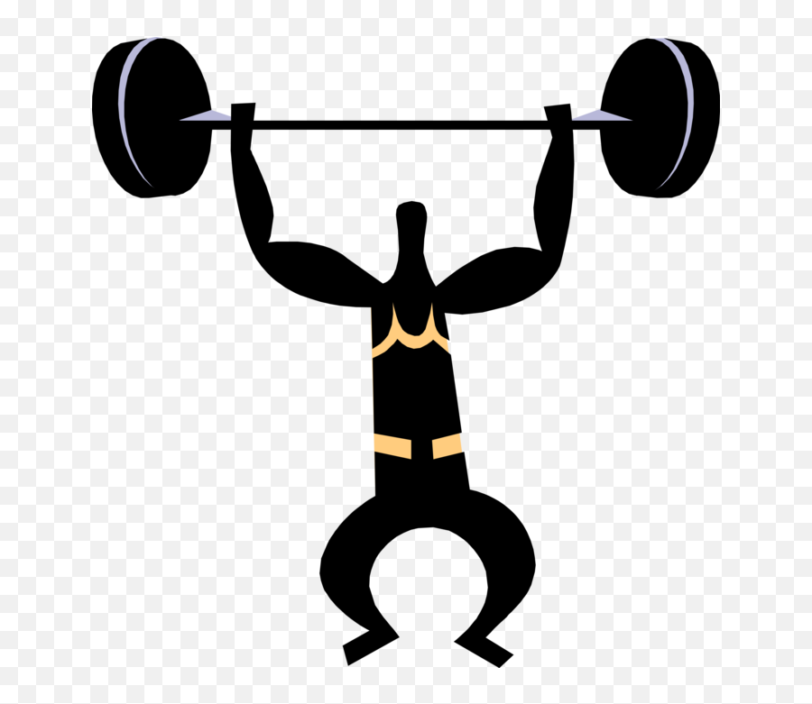 Squat Vector Weightlifting Transparent - Barbell Potential Energy Emoji,Weight Lifting Emojis