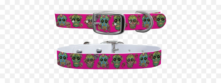 Products U2013 Tagged Sugar Skullsu2013 C4 Belts - Dog Collar Emoji,Sugar Skull Emoji