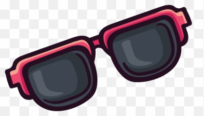 Sunglasses Cartoon Png Transparent Png - Sunglasses Cartoon Png Emoji,Clout Emoji