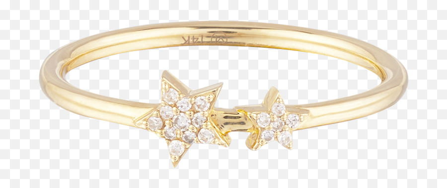 Diamonds Pavé Star Ring - Engagement Ring Emoji,Conflict Diamond Emoji