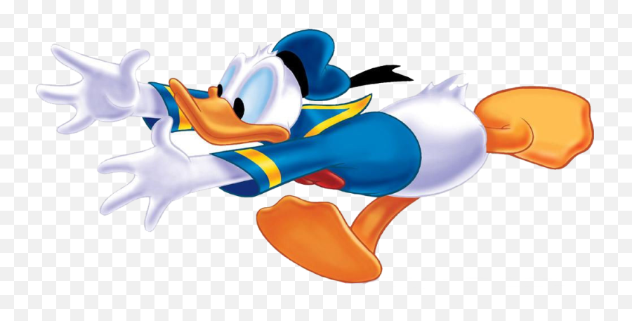 Donald Duck Psd Official Psds - Donald Duck Running Png Emoji,Donald Duck Emoji