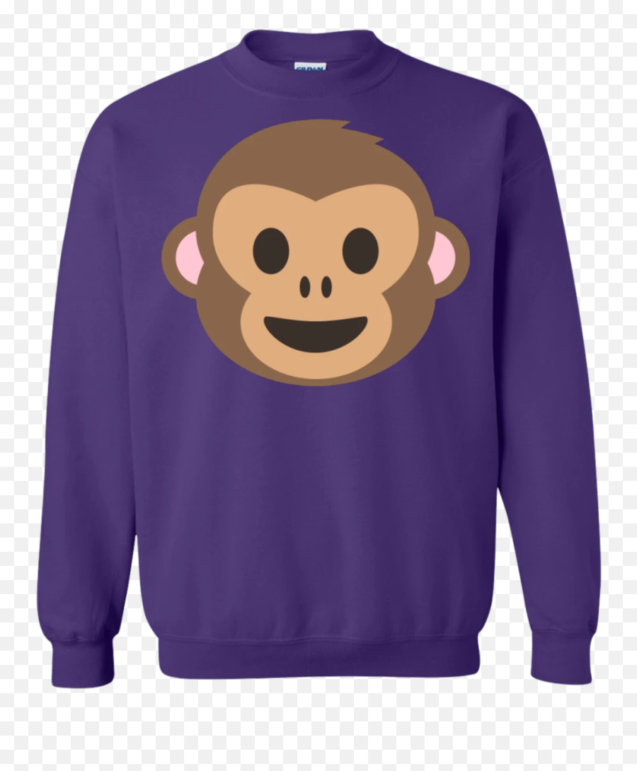 Monkey Face Emoji Sweatshirt - Girl Hoodies September,Emoji 32