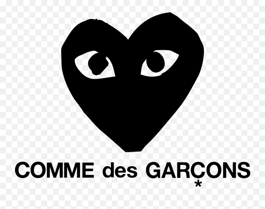Comme Des Garcons Logo - Comme Des Garcons Logo Png Emoji,Moyai Emoji Meme