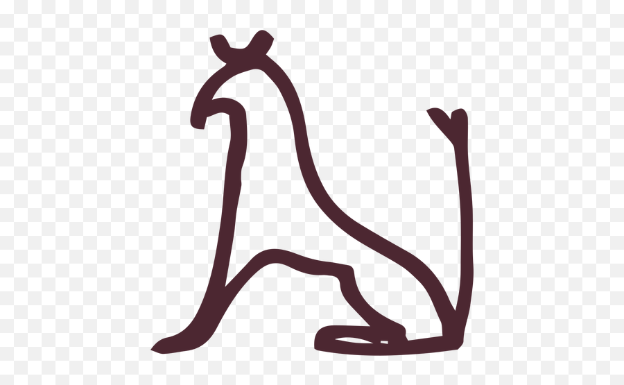Egyptian Animal Of Seth Symbol Symbol - Transparent Png Automotive Decal Emoji,Scorpio Symbol Emoji