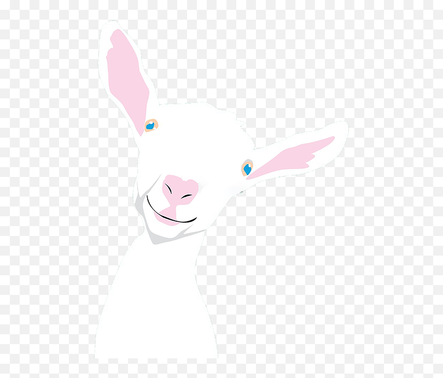 Goat Cute Long Sleeve T - Shirt Soft Emoji,Goat Emoji Iphone