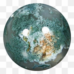 Green - Green Moss Agate Png Emoji,Crystal Ball Emoji