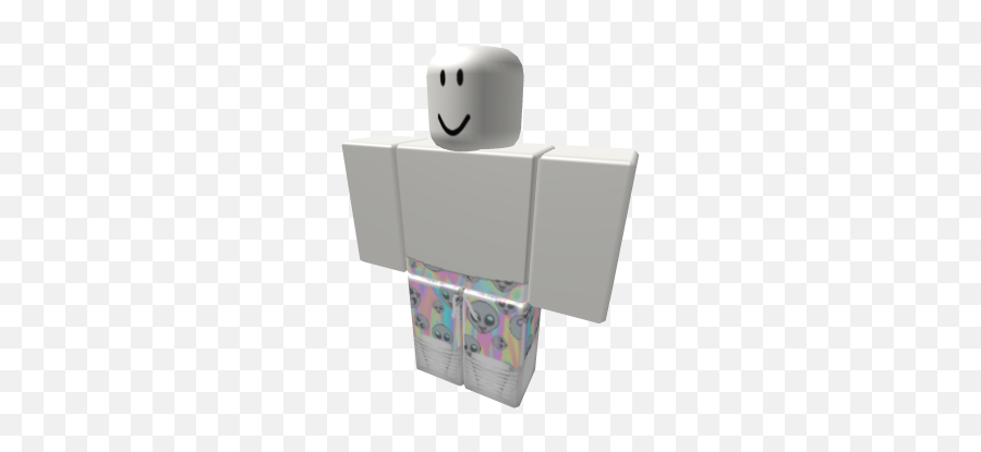 Rainbow Alien Emoji Joggers - Roblox Shirt Template,Alien In A Box Emoji