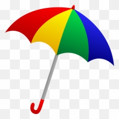 Umbrella With Rain Clipart - Transparent Background Umbrella Clipart Emoji,Umbrella Emoji