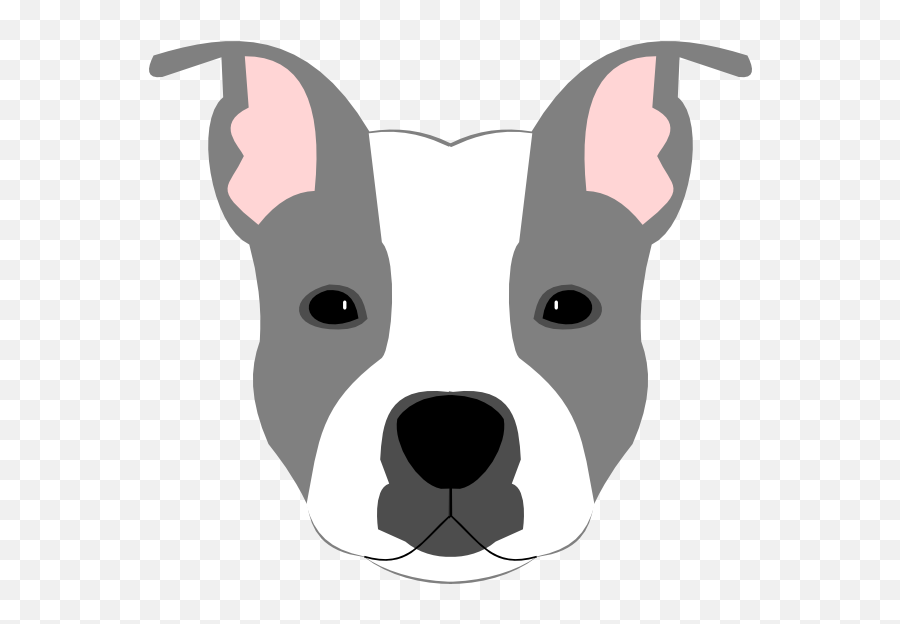 American Staffordshire - Amstaff Clipart Emoji,Boxer Dog Emoji